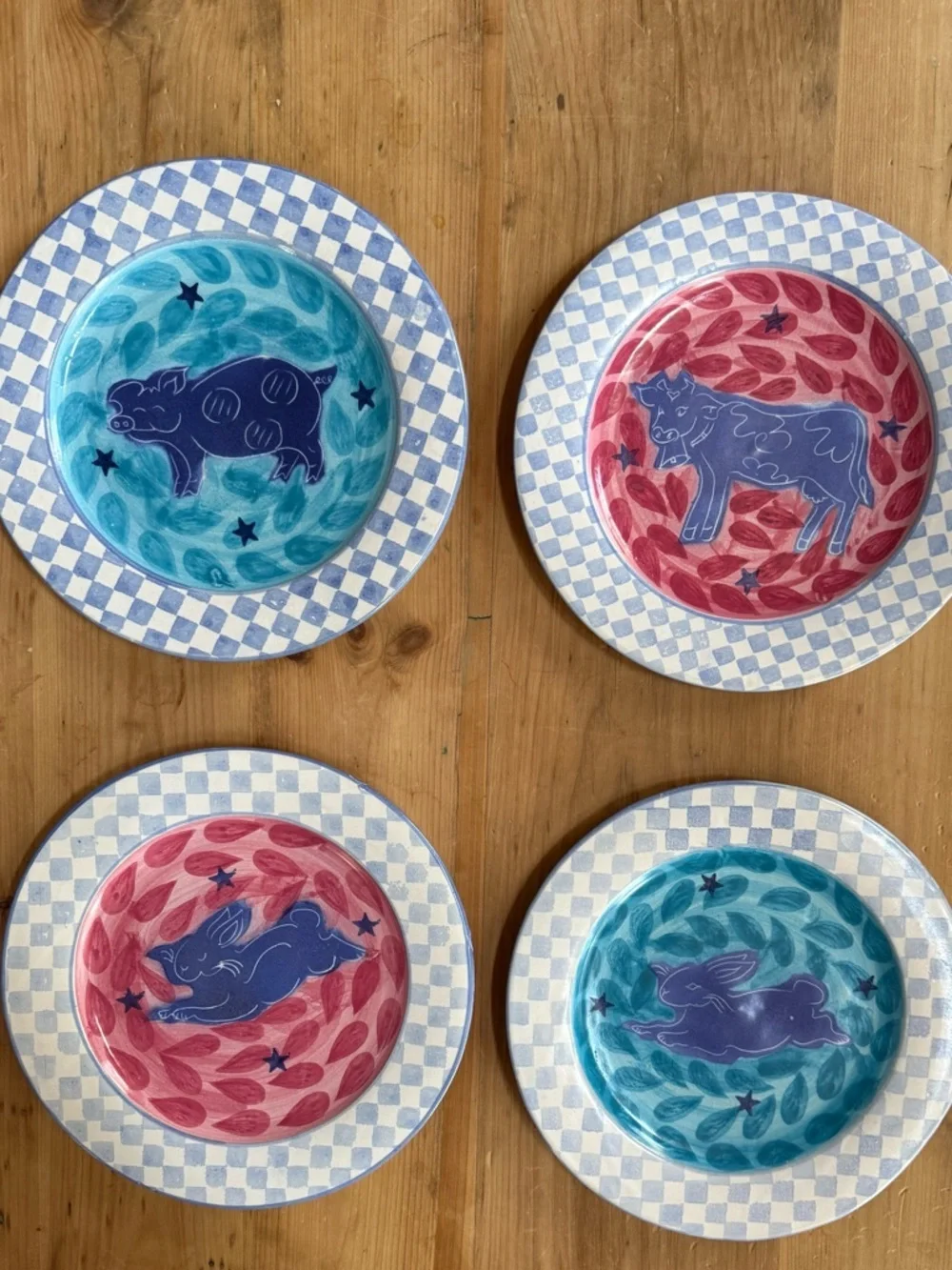 Daniel Lasser ceramic plates